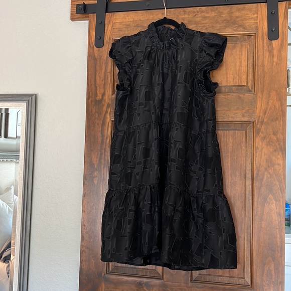 Marie Oliver Taren Dress in wool/silk blend - Picture 2 of 3